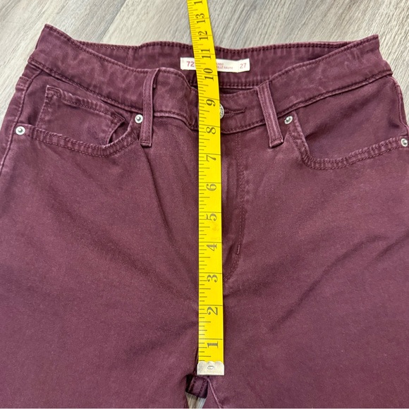 Levi's 721 High Rise Skinny Jean sz 27 - Picture 4 of 11